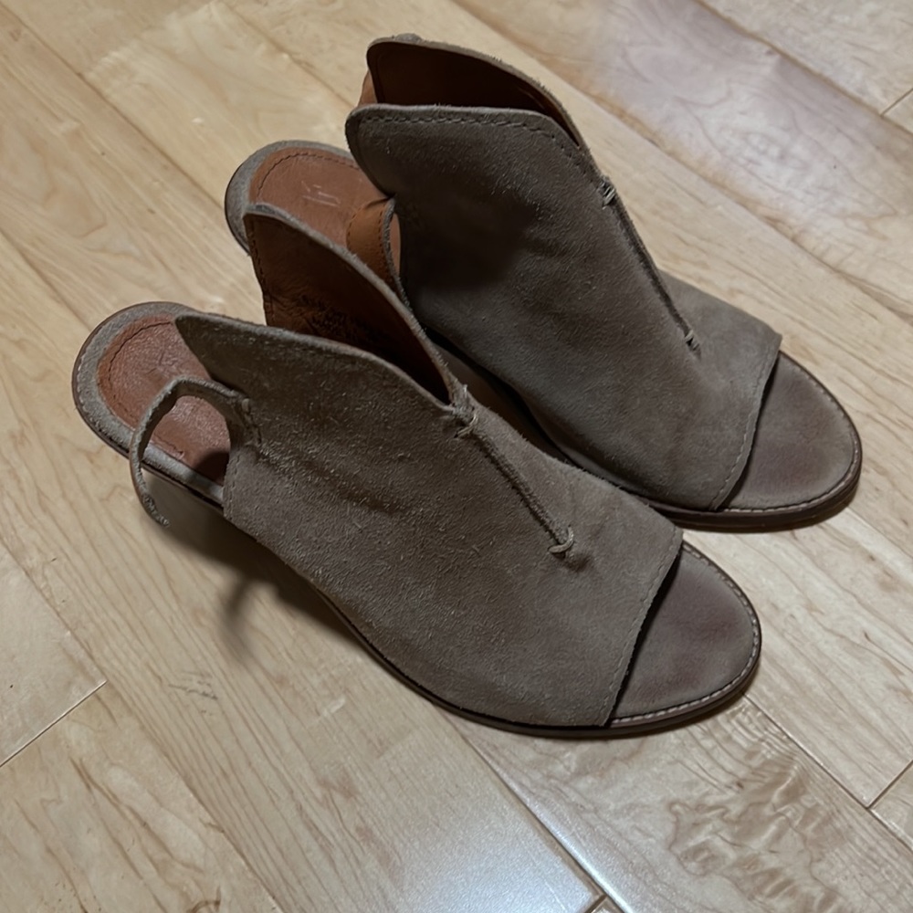Frye Open Toe Booties - Picture 2 of 6